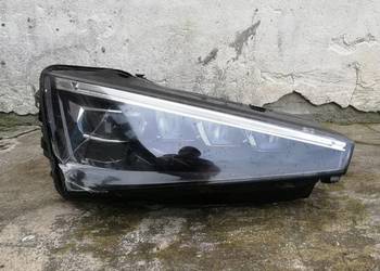 SKODA SCALA Lampa Prawa 2021 rok FULL LED Komplet Moduł Jeż USZKODZONA