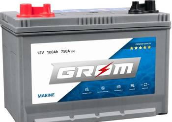 Akumulator 100Ah 750A GROM MARINE  M31-DC