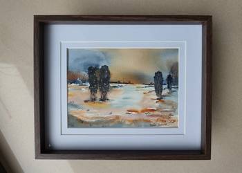 Akwarela Akwarelka Obraz pt. Współistnienie