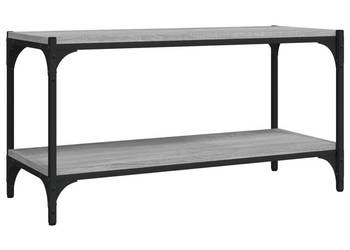 Szafka pod TV szary dąb sonoma 80x33x41 cm WM-819335
