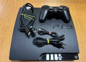 Konsola Sony Playstation 3 Slim 500 GB CECH-3004A Kontroler zamiennik