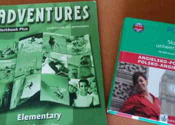 Język angielski ADVENTURES Workbook Plus.Słownik