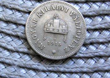 Węgry 10 Filler 1915r - Miedzionikiel