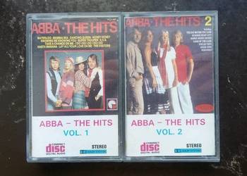 Kasety magnetofonowe Abba- The hits Vol.1,2 Wyd. Bager