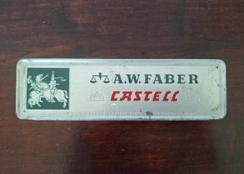 Pudełko metalowe piórnik puszka A.W. Faber Castell vinted