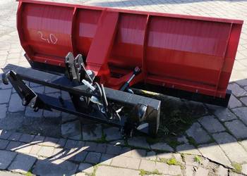 Pług prosty do śniegu mocowanie euro + Tuz