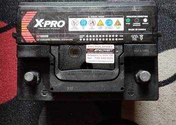 Akumulator samochodowy X-PRO 12V 55Ah 480A (DTR) – Dobry Stan