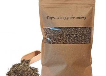 Pieprz czarny grubo lub drobno mielony super jakość.