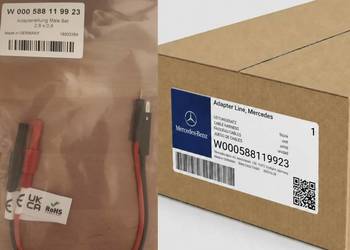 Oryginalny Mercedes-Benz przewód adapterowy W000588119923