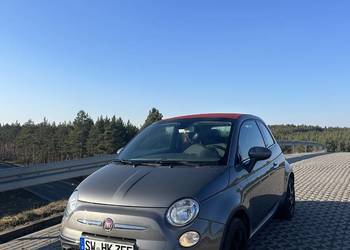 Fiat 500C Cabrio | 2015 | 1.2 | 114 000 km | szary | gotowy do jazdy