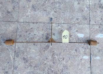 10 Wahadło wagowe Uhliga zegara kominkowego 12cm dł 38,5cm