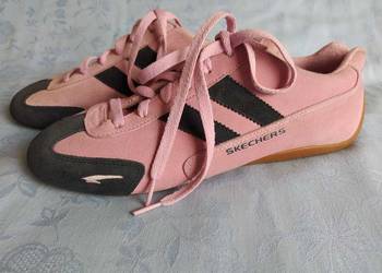 Skórzane buty sportowe Skechers półbuty r. 41