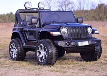 JEEP WRANGLER RUBICON MIĘKKIE KOŁA, MIĘKKIE SIEDZ JWR555 CZ
