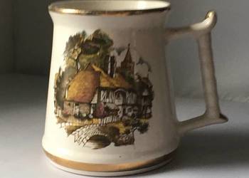 Porcelanowy kufel Prince William 22 carat gold Anglia