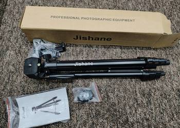 Profesjonalny statyw fotograficzny / do telefonu Jishane VT-831HBS + pilot