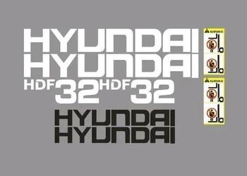 Naklejki oklejenie HYUNDAI HDF 32 Zamiennik