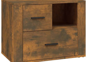 Szafka nocna przydymiony dąb 60x36x45 cm WM-816741