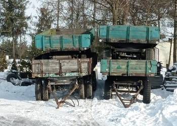 2x przyczepa rolnicza bss zarejestrowana