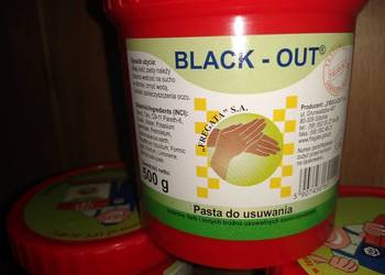 pasta BHP Black out trudne zabrudzenia