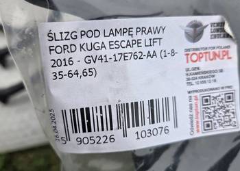 Ślizg pod lampę prawy ford kuga escape