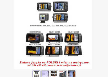 Humminbird Echosonda język polski – Serwis na język polski .