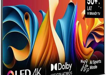 NOWY TV 55" 4K HISENSE