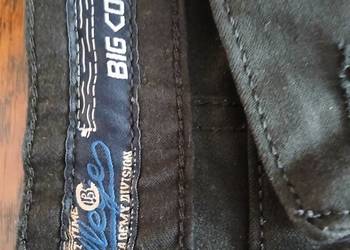Oryginalne czarne męskie spodnie COWERS 36/34 MATERIAŁ: D-54