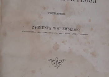 AGAMEMNON -TRAGEDYA  ESCHYLOSA - Poznań  1856 opr., rzadkie