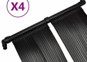 Panele solarne do podgrzewania basenu 4 szt. 80x620 cm WM-3079659