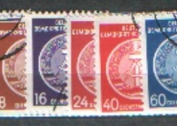 Zn.Dopł. NRD Mi 2, 3, 7, 9, 12, 15 kas 1954