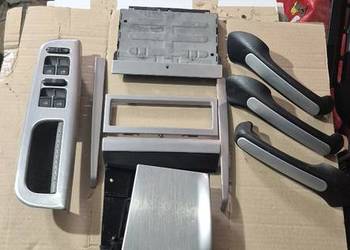 Dekory listwy ozdobne Vw Golf 4 IV Bora szczotkowane aluminium