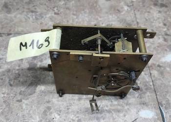 M169 Mechanizm starego zegara ściennego Carl Werner pełna płyta