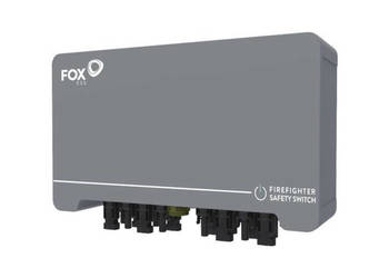 FoxESS S-BOX Plus - wyłącznik przeciwpożarowy, 4 stringi