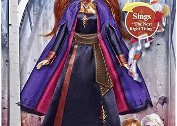 Śpiewająca Lalka Anna Frozen 2 Kraina Lodu Światło Dźwięk
