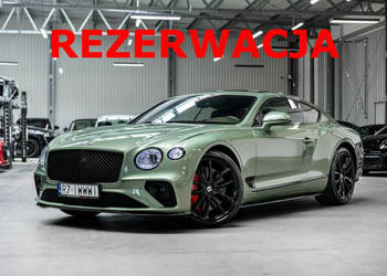 Bentley Continental GT Alpine Green. Gwarancja do 07.2027. Pakiet dokładek…