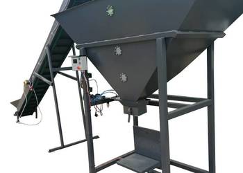 Silos Zasypowy + Podajnik Taśmowy - Pakowanie Peletu i inne!
