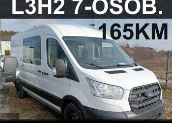 Ford Transit L3H2 165KM Super Cena Brygadowy 7-osobowy Kamera Czujniki