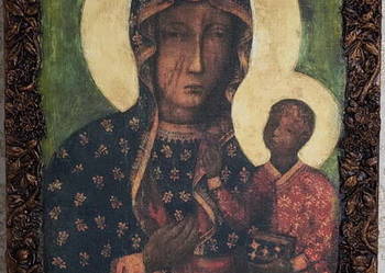 Obraz na płótnie i desce - Matka Boska Częstochowska