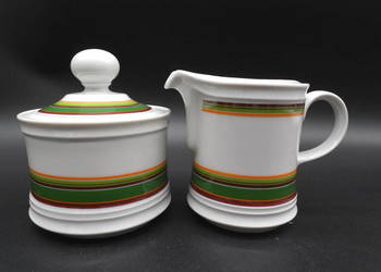 Zestaw Porcelanowy: Cukiernica i Mlecznik Mitterteich