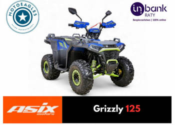 ASIX Inny Quad ASIX Grizzly 125 Transport Raty Fvat Automat/Półautomat LED…