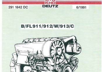 Deutz BFL911 912 912W 913 913C instrukcja napraw Deutz BFL911 912 912W 913 913C instrukcja napraw