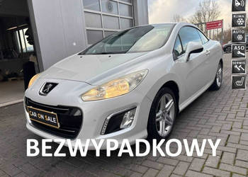 Peugeot 308 CC Bezwypadkowy piękny cabriolet po serwisie