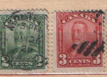 Zn. Kanada Mi 149 - 51, 4 kas 1928