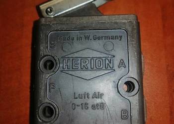 Zawór HERION krańcowy krańcówka nr 40309 bar 0-16