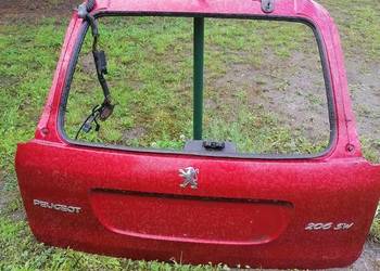 Klapa bagażnika peugeot 206sw EKQ