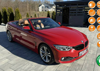 BMW 440 440i kabriolet 326KM bezwypadkowy piękny stan zadbany 37 tys km gw…