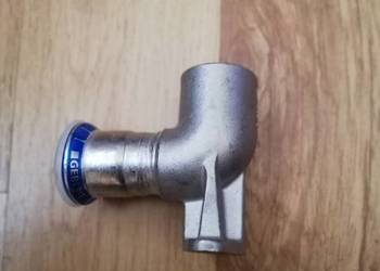 Kolanko przyłączeniowe - GEBERIT Mapress Edelstahl d22-3/4"