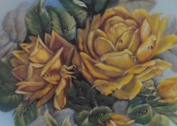 Porcelana zdobiona motywem róż