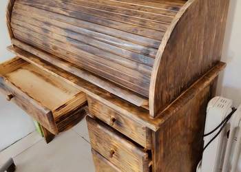 Sekretarzyk biurko stary mebel vintage