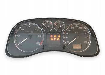 LICZNIK ZEGARY P9654485280 Peugeot 307 1.4 1.6 2.0 HDI Diesel europa 98-09